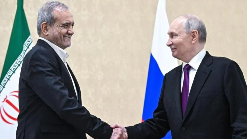 Putin Holds Constructive Talks with Iran’s President