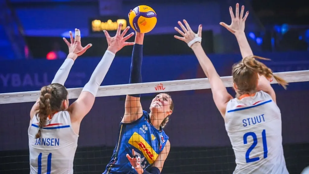 Dutch women’s volleyball campaign ends in Nations League after loss to Italy