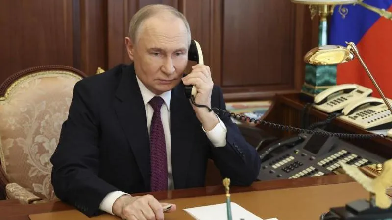 Putin Holds Phone Call with Armenian Prime Minister Pashinyan