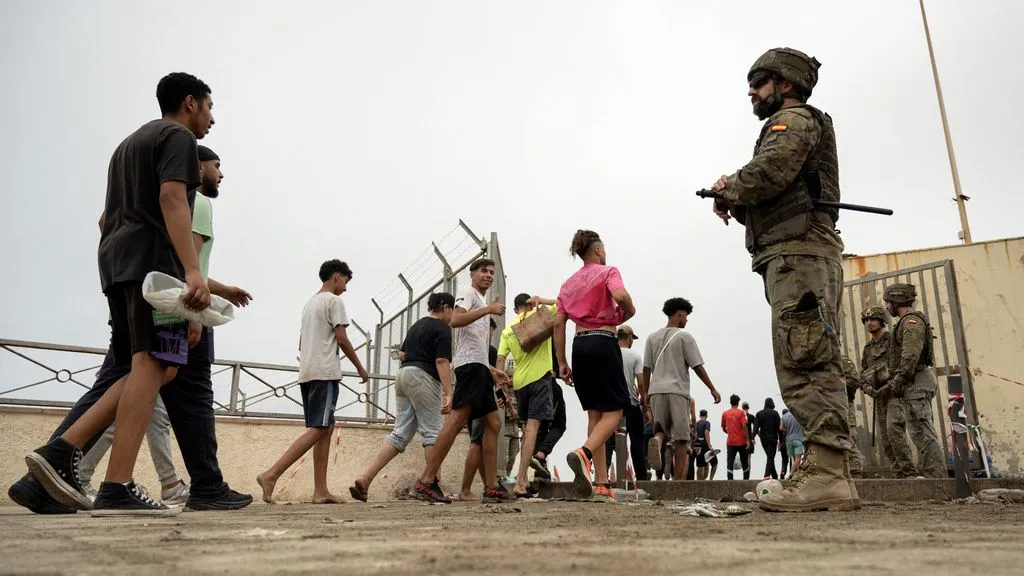 As quickly as thousands of migrants surged into Ceuta, many were just as quickly gone