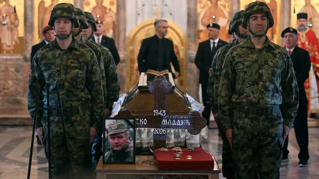 War criminal Mladic laid in state in Belgrade, thousands expected as many see him as a hero