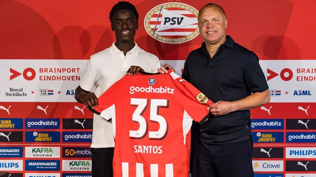 PSV strengthens squad: Sparta's Ayoni Santos is sixth summer signing