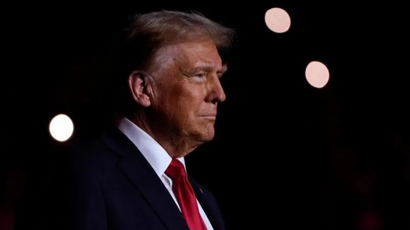 Trump says he's pleased Prince Harry and his wife have returned to Britain