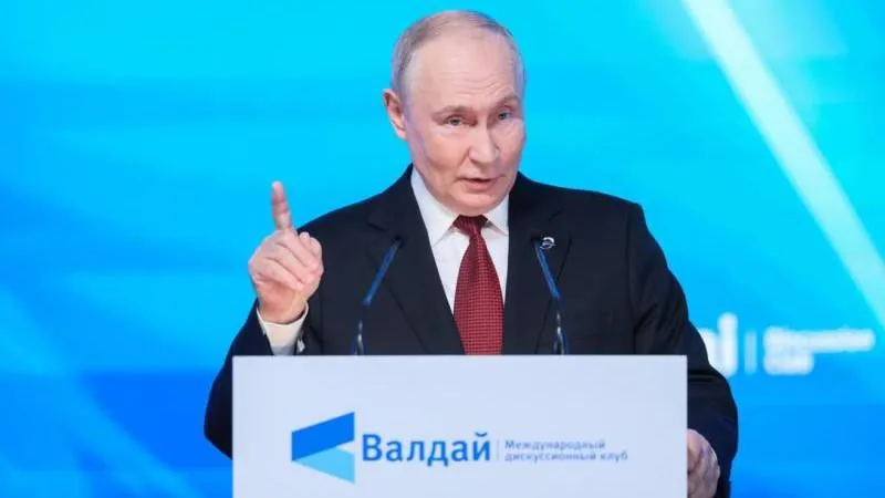 Russian president urges the West to rebuild trust and 'live together'