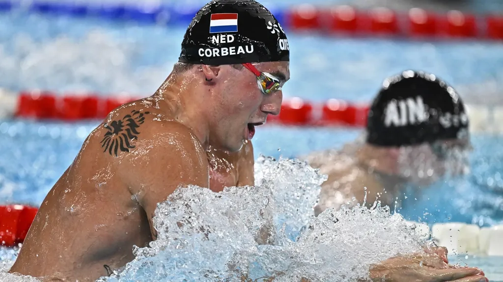 Corbeau takes silver in 200m breaststroke final at European Championships in Paris