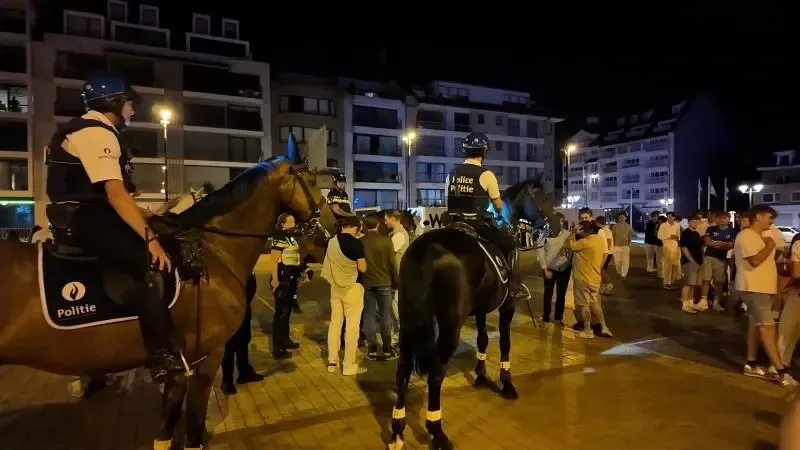 Dutch officers help in Knokke: fewer disturbances from young visitors