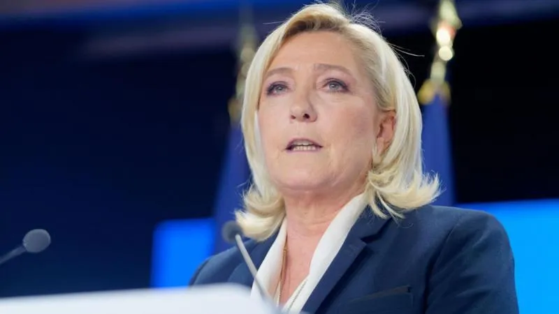 Le Pen says all French banks refused a loan for her presidential campaign