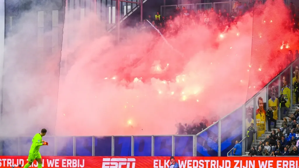 Feyenoord issues 47 stadium bans after fireworks incident at Cambuur
