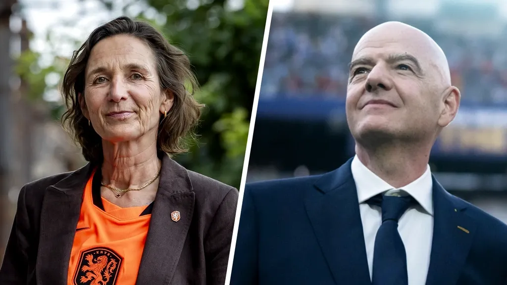 Notable heart from KNVB director under Infantino post: 'But also critical questions'